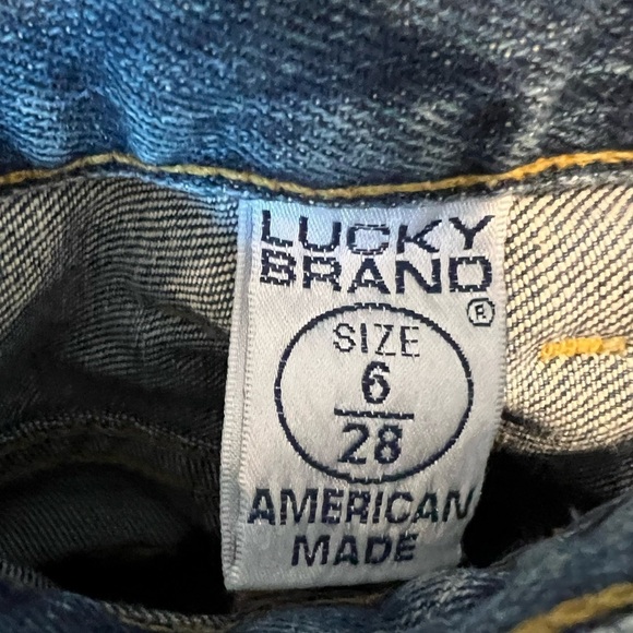WJ1. Lucky 🍀 Brand Easy Rider Bootcut Jeans Size 6/28 SHORT • Inseam 30 - Picture 4 of 9
